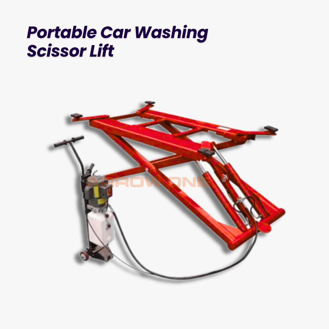Portable Car Washing Scissor Lift