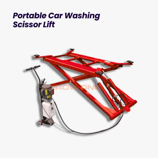 Portable Car Washing Scissor Lift