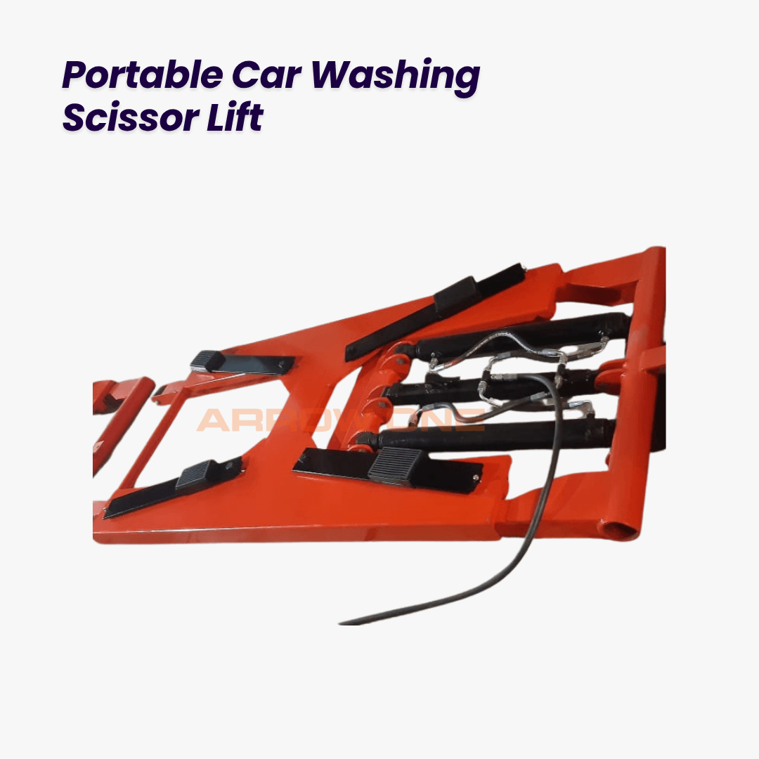 Portable Car Washing Scissor Lift