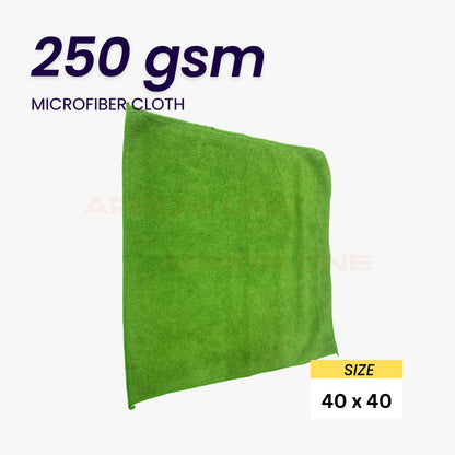 Polishing & Drying Microfiber Towel (250 GSM) Pack of 2