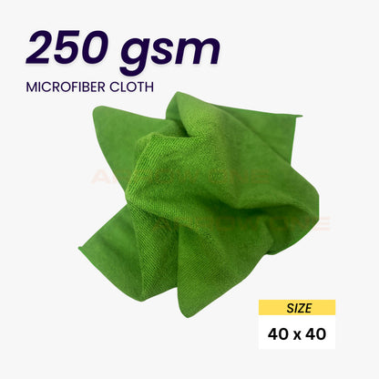 Polishing & Drying Microfiber Towel (250 GSM) Pack of 2