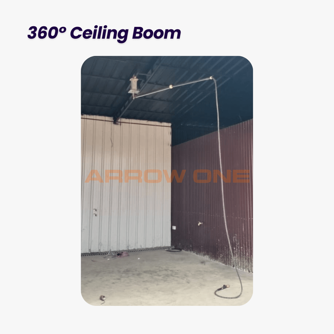 360° Rotating Ceiling Boom  (Heavy Duty 304 Stainless Steel)