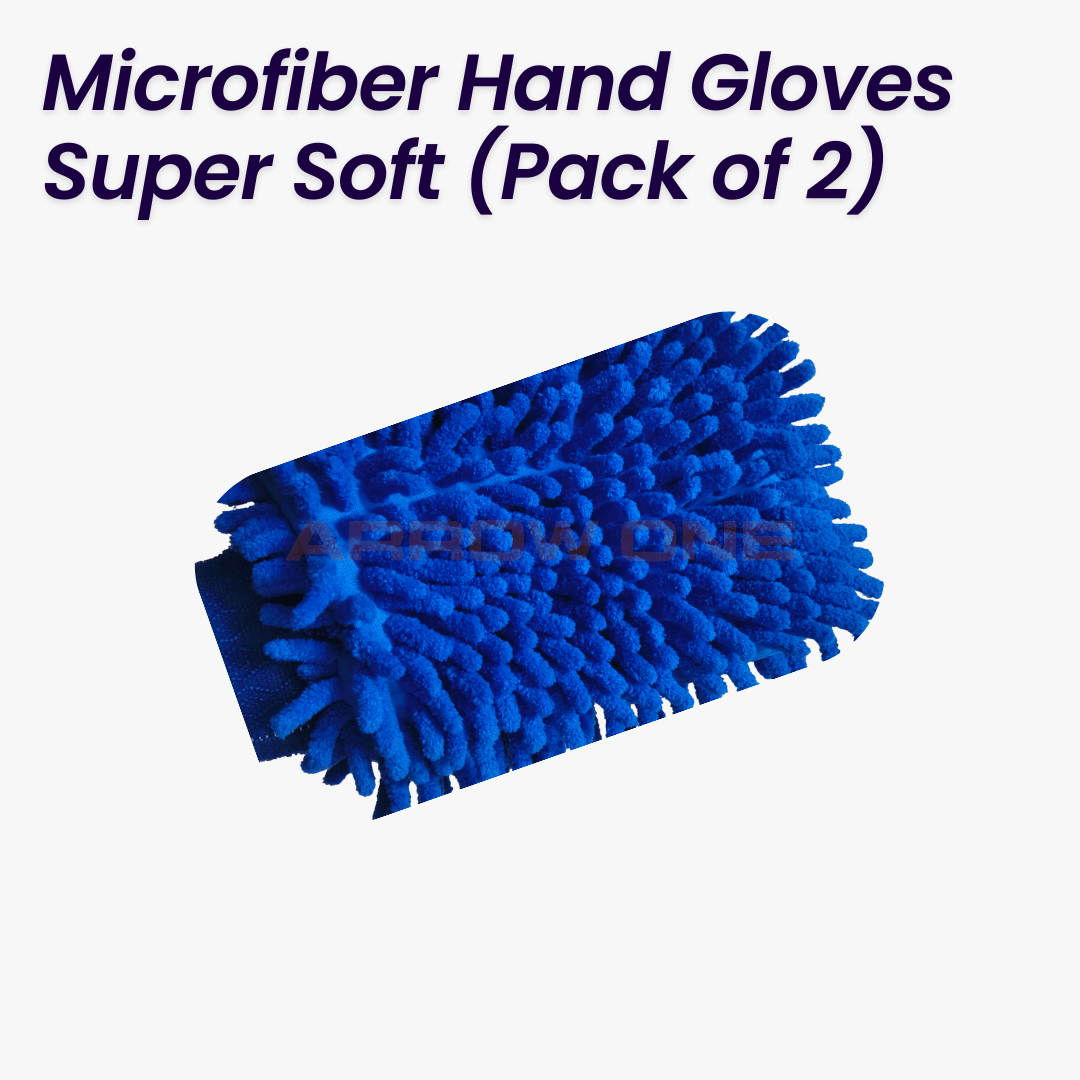 Microfiber Hand Gloves Super Soft (Pack of 2)
