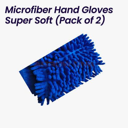 Microfiber Hand Gloves Super Soft (Pack of 2)