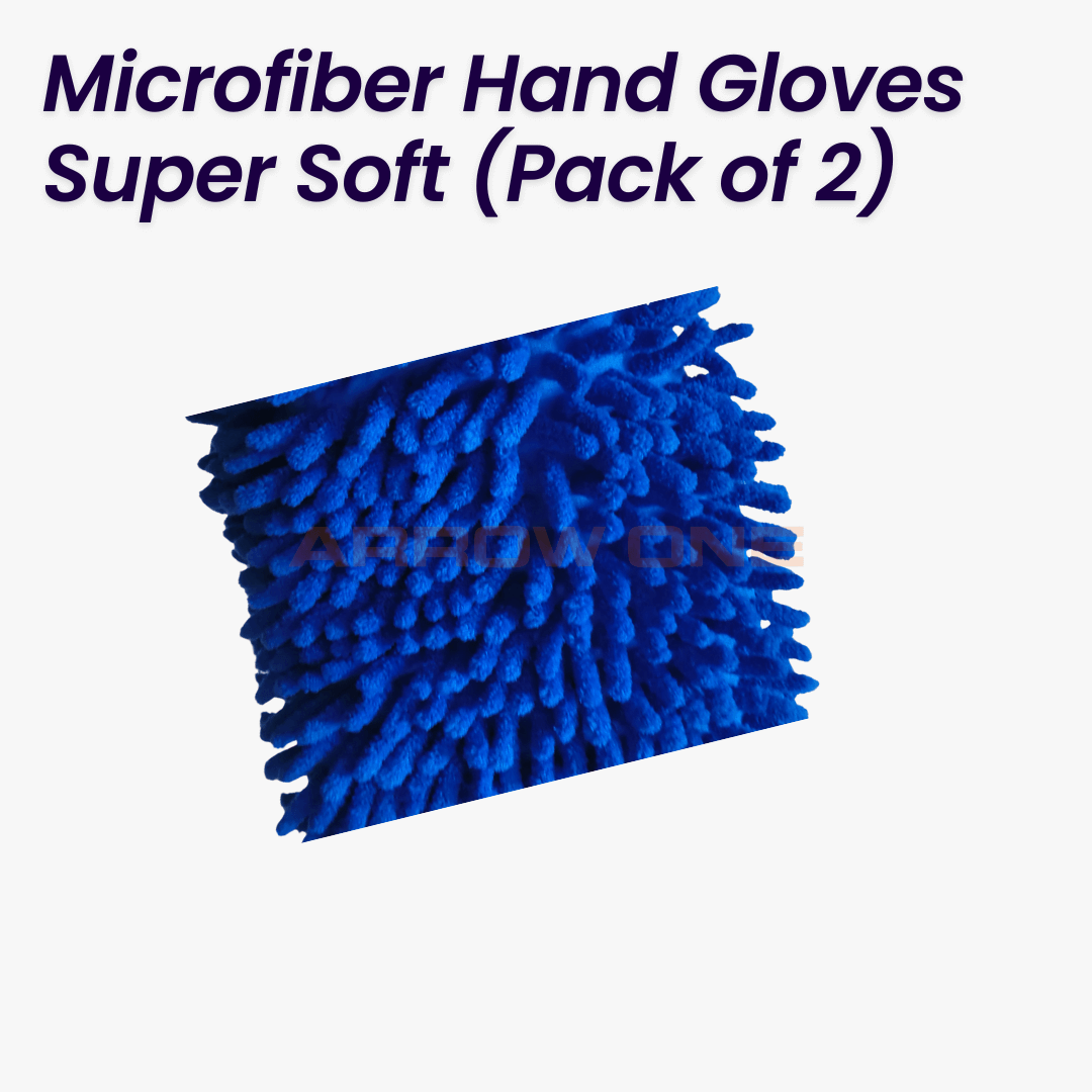 Microfiber Hand Gloves Super Soft (Pack of 2)