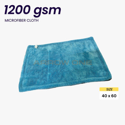 Dual Sided Twisted Microfiber Towel (1200 GSM) Pack of 2