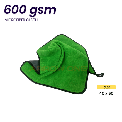 Polishing & Drying Microfiber Towel (600 GSM) Pack of 2