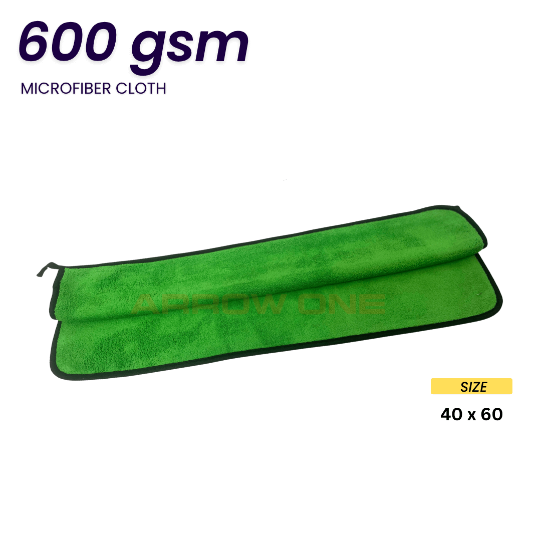 Polishing & Drying Microfiber Towel (600 GSM) Pack of 2