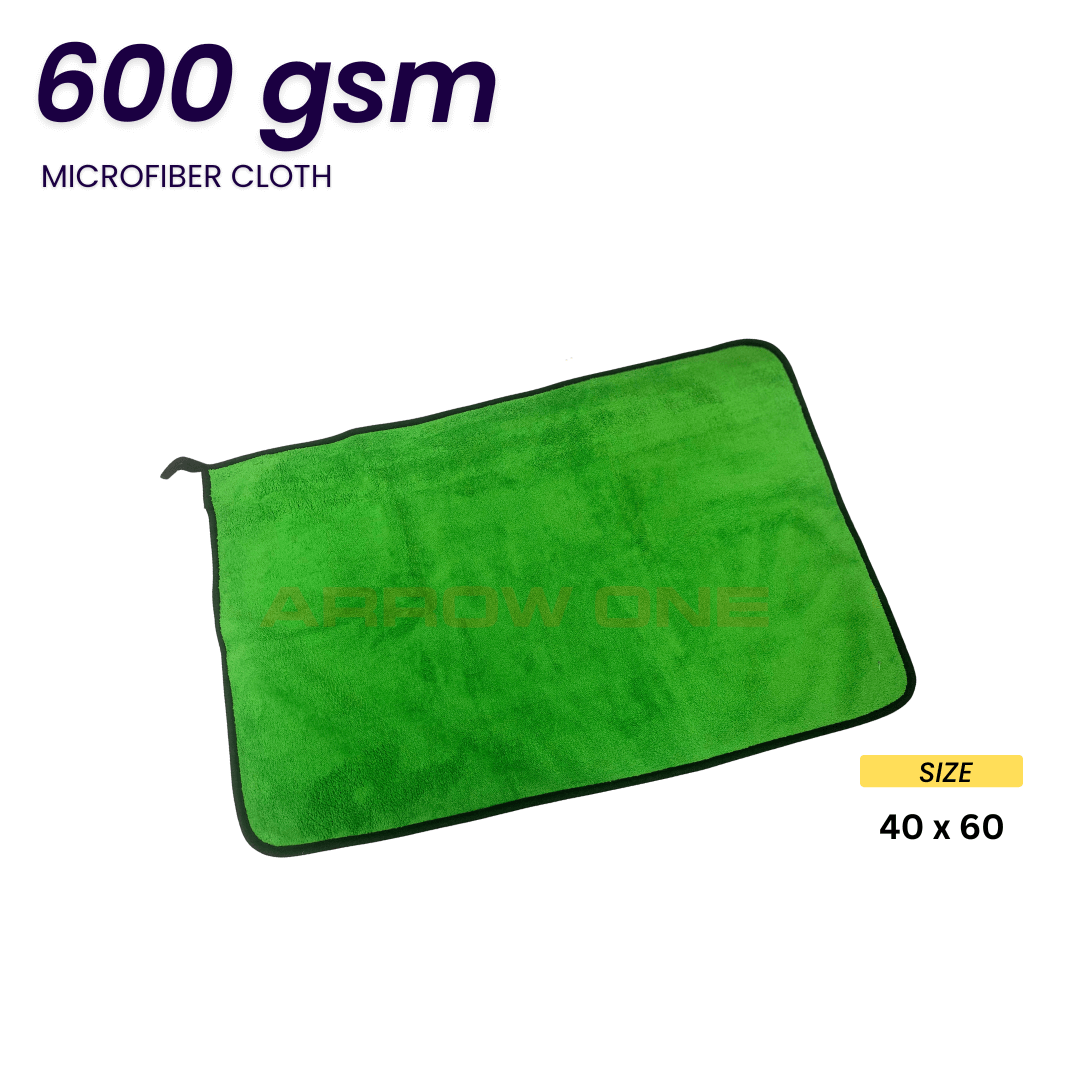 Polishing & Drying Microfiber Towel (600 GSM) Pack of 2