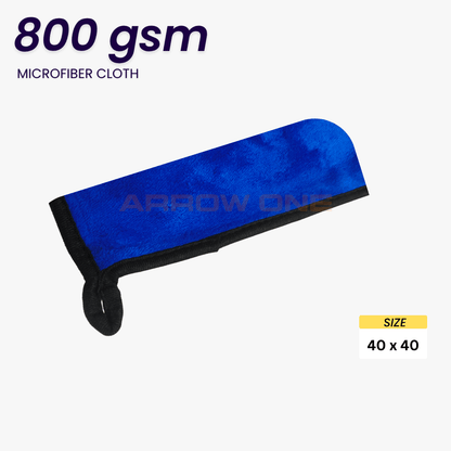 Polishing & Drying Microfiber Towel (800 GSM) Pack of 2
