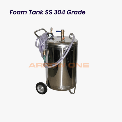 Foam Tank with Foam‑Washing Nozzle (Heavy Duty 304 Stainless Steel)