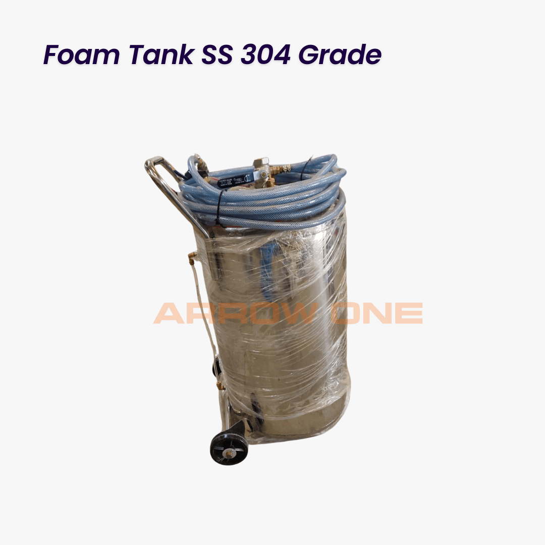 Foam Tank with Foam‑Washing Nozzle (Heavy Duty 304 Stainless Steel)
