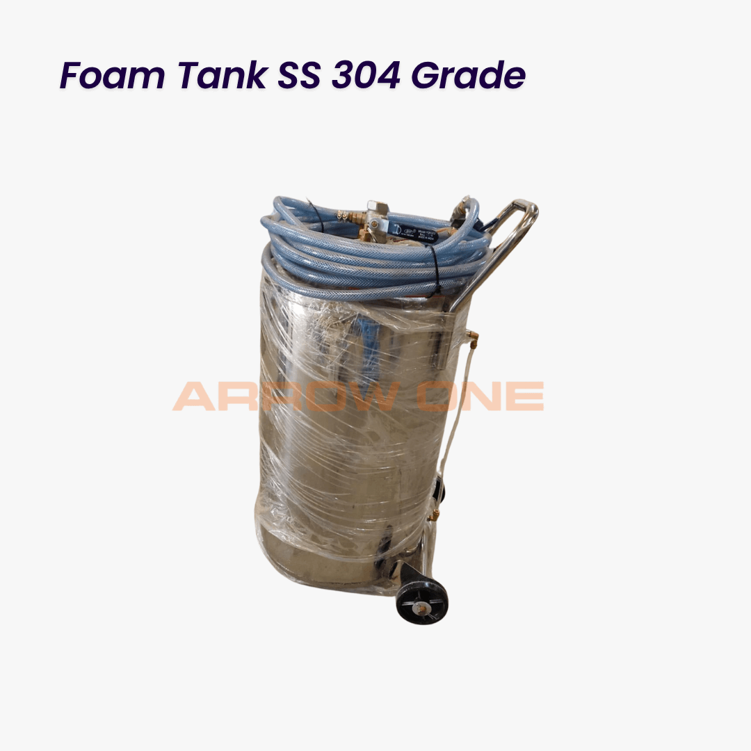 Foam Tank with Foam‑Washing Nozzle (Heavy Duty 304 Stainless Steel)