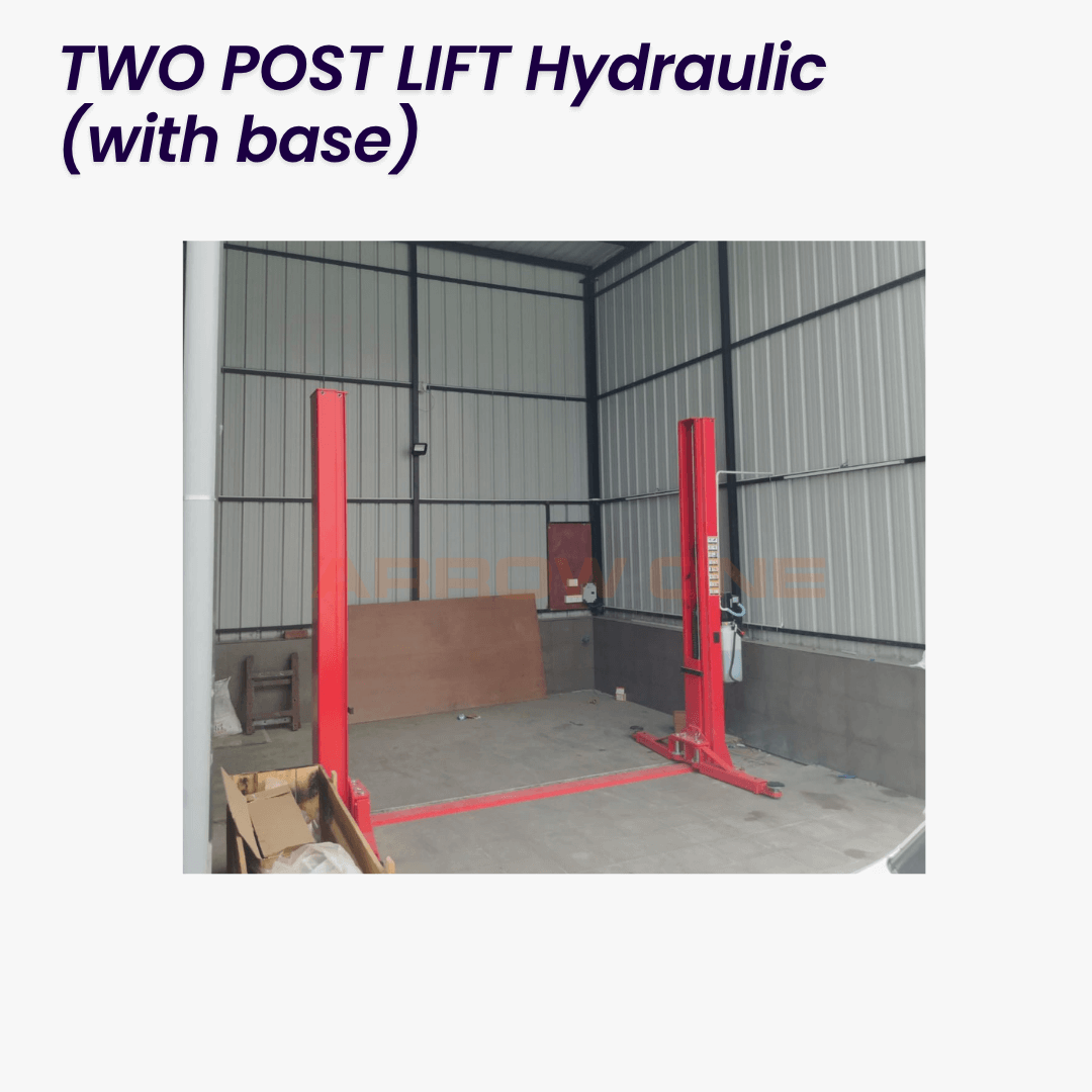 Two Post Lift Hydraulic (with base)