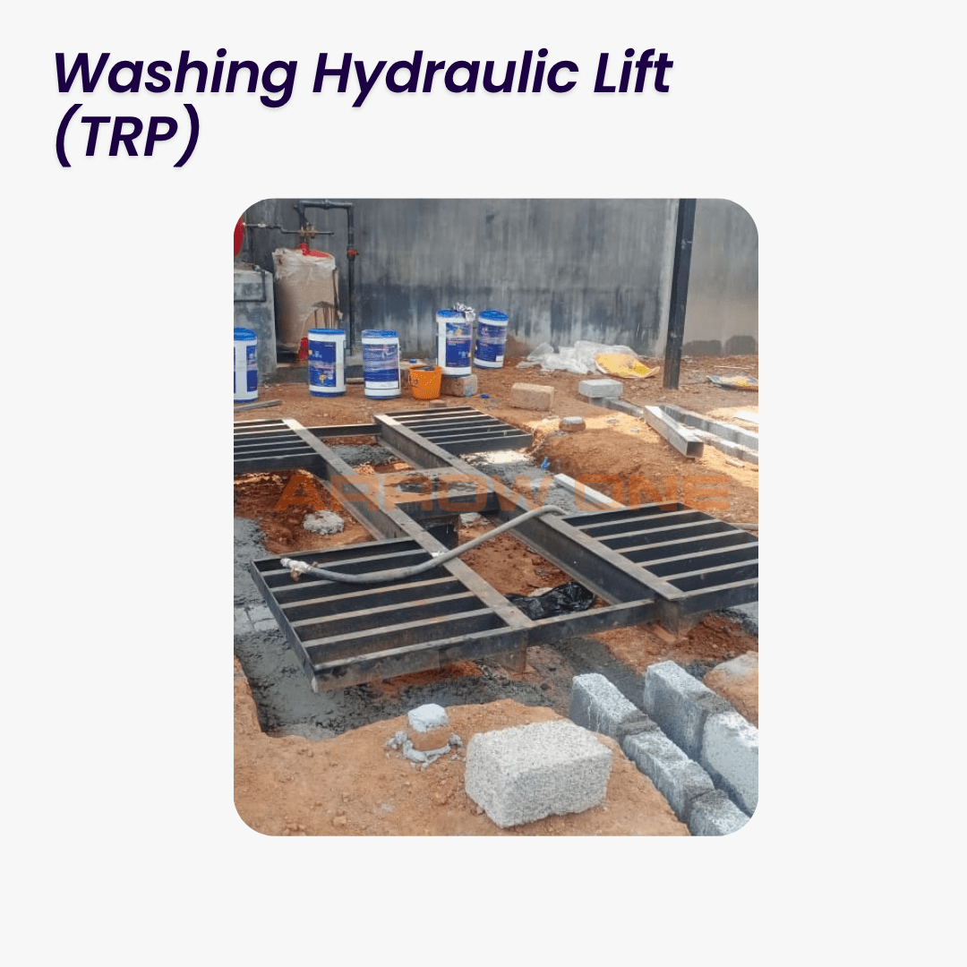 Water Washing Hydraulic Lift TRP