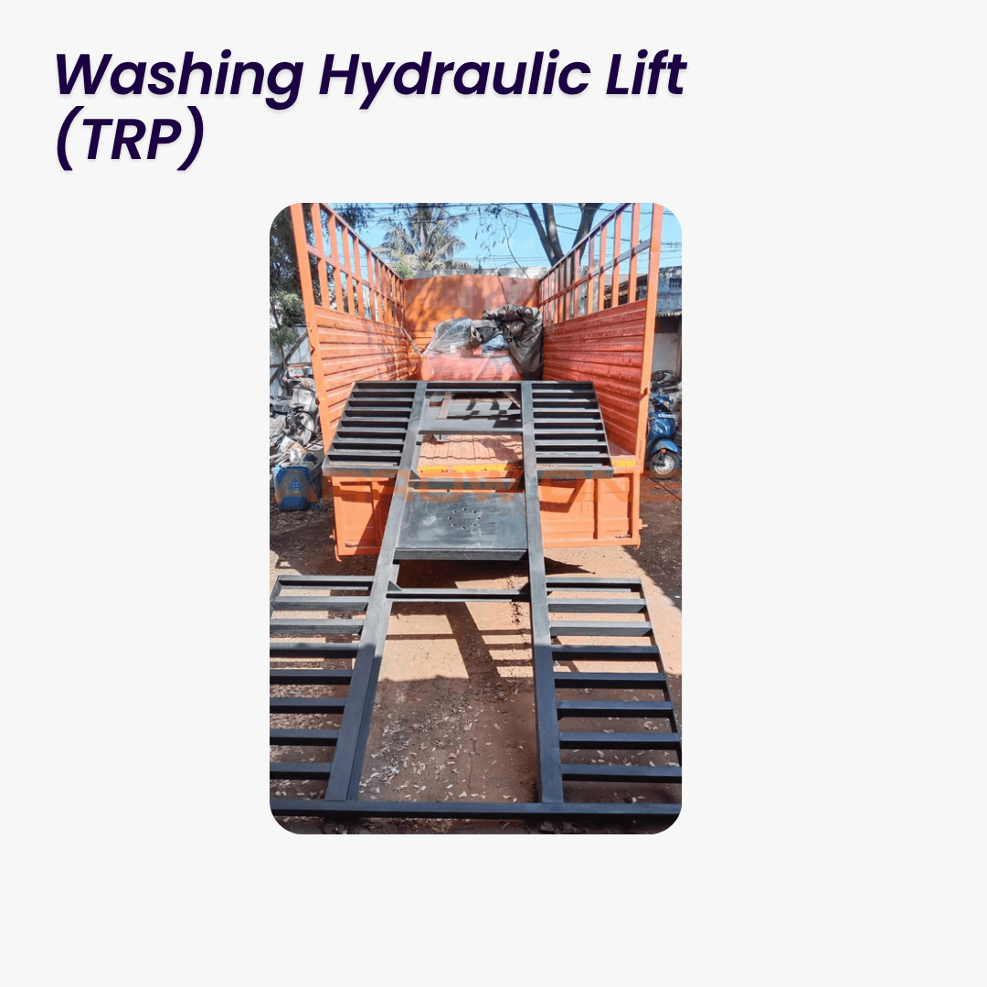 Water Washing Hydraulic Lift TRP