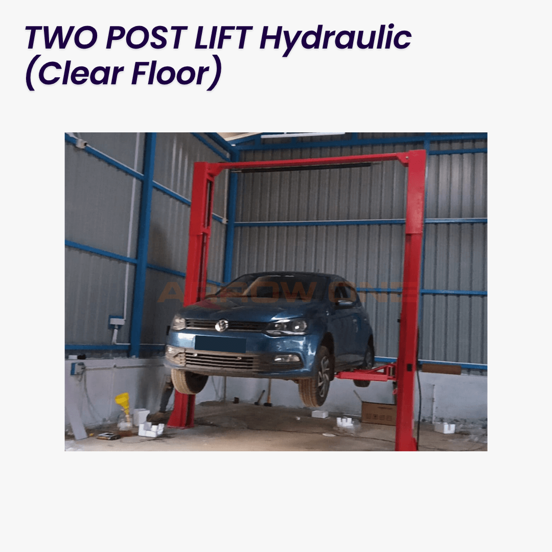 Two Post Lift Hydraulic (Clear Floor)