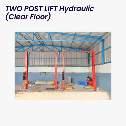 Two Post Lift Hydraulic (Clear Floor)